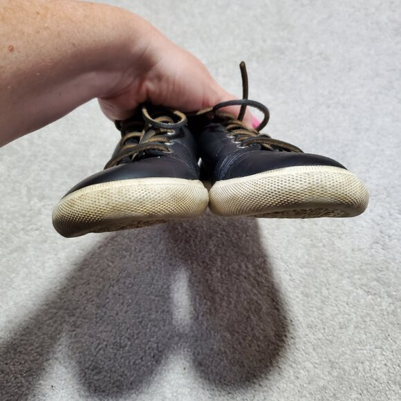 Frye Black Leather Sneakers - Picture 6 of 12